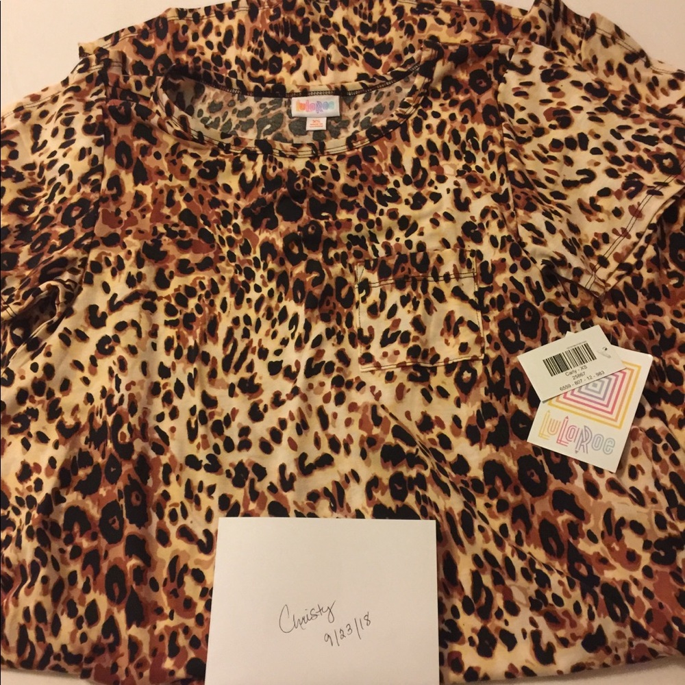 Lularoe XS carly leopard **last call